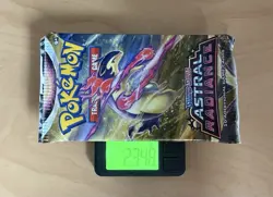 Heavy 23.48g Pokemon TCG Sword & Shield Astral Radiance Potential god error pack - Image 1