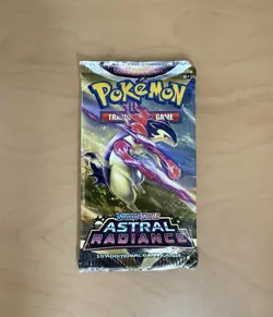 Heavy 23.48g Pokemon TCG Sword & Shield Astral Radiance Potential god error pack - Image 2