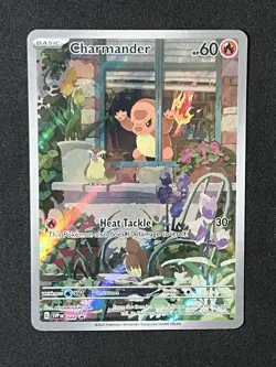 Pokemon TCG Charmander 044 Scarlet & Violet Promo Holo Promo English 🔥 - Image 1