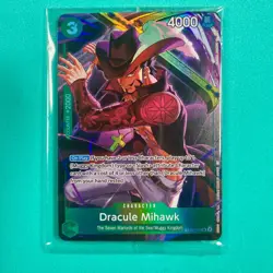 Dracule Mihawk (Illustration Box Vol.4) SR One Piece Promotion ST12-003 Sealed - Image 1