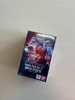 OP-16, ‘The Time of Battle.’ One Piece TCG, double pack set 11. - Image 1