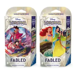 Disney Lorcana TCG Bundle Set 2 Starter Deck Inglese ENG - Image 1