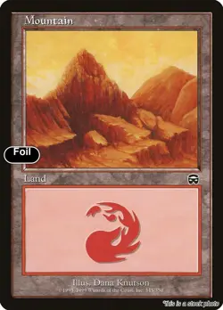 MTG Mountain [MMQ - 345] LP Foil - Image 1