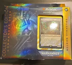 MtG Unopened Collector's Edition Necron Dynasties Commander Deck - Image 1