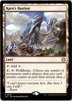 Karn's Bastion 339 Commander: The Lost Caverns of Ixalan Magic: The Gathering NM - Image 1
