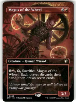 Commander Masters #643 Magus of the Wheel (Borderless) - Image 1