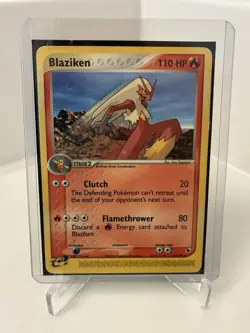 Pokemon Ex Ruby & Sapphire E-Reader Non-Holo Blaziken 15/109 FREE SHIPPING - Image 5