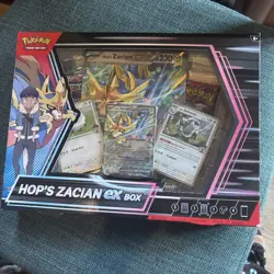 Pokemon TCG Hop’s Zacian ex Box Factory Sealed - Image 1