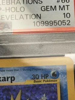 PSA 10 Shining Magikarp Holo 66/64 - 🌊Pokemon TCG Classic Collection🖤 - GEM MT - Image 3