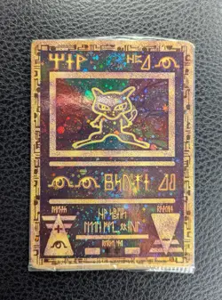 RARE Ancient Mew 2000 Movie Promo Holo Card Pokemon Vintage - Image 1