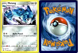 Metang 090/159 Crown Zenith Pokemon TCG UC NM - Image 3