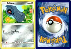 Beldum 83/145 Guardians Rising Pokemon TCG Common NM - Image 3