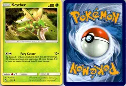 Scyther 3/214 Lost Thunder Pokemon TCG Common NM - Image 3