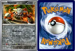 Heatran 068/131 Prismatic Evolutions Pokemon TCG Reverse Holo UC NM - Image 3