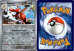 Scizor 141/197 Obsidian Flames Pokemon TCG Reverse Holo R NM - Image 3