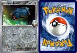 Steven's Beldum 143/182 Destined Rivals Pokemon TCG Reverse Holo C NM - Image 3