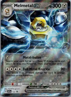 Melmetal ex 104 Scarlet & Violet Promo Pokemon TCG Holo P NM - Image 1