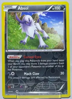 Absol 40/108 Reverse Holo Near Mint R Roaring Skies Pokemon Reverse Holo - Image 1