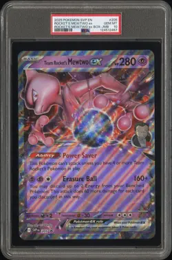 PSA 10 - Rocket's Mewtwo ex SVP205 JUMBO Collection Box Promo - Pokemon - Image 1