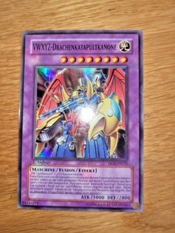 VWXYZ-Drachenkatapultkanone EEN-DE031 1. Auflage Super Rare Deutsch YUGIOH - Image 1