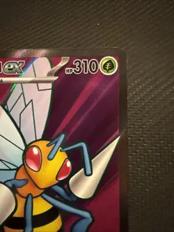 Beedrill ex 98/86 Full Art Pokemon Chaos Rising Pokemon Card - Image 3