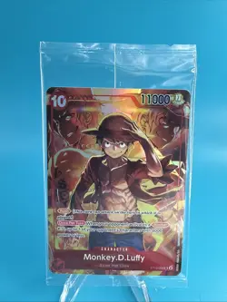 Monkey.D.Luffy (Treasure Booster Set) ST10-006 One Piece Promo Cards SEALED - Image 3