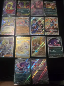 Pokemon TCG 14-Card Holo Full Art Lot Charizard ex & more $80+ LOT - Image 1