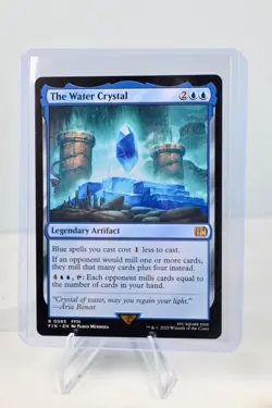 MTG - FIN - 0085 - R The Water Crystal Final Fantasy Magic: The Gathering - Image 1