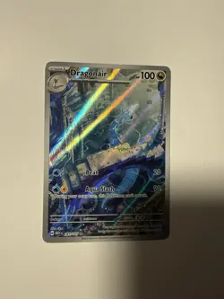 Pokemon TCG Dragonair 181/165 Sv: Scarlet & Violet 151 IR Holo EN 100 HP 2023 - Image 2