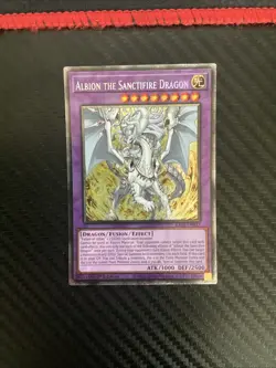 Albion the Sanctifire Dragon 1st Edition Starlight Rare RA05-EN037 Yu-Gi-Oh! - Image 1
