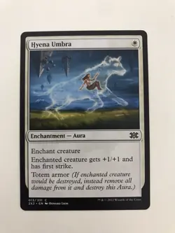 Hyena Umbra MTG Magic the Gathering Card NM Near Mint 2X2 - Image 1