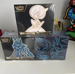 Mega Evolutions Gardevoir & Lucario and Phantasmal Flames Pokemon Centre ETB’S - Image 1