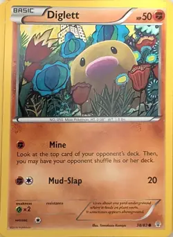 Diglett 38/83 Common Generations Pokemon Lightly Played - Image 1
