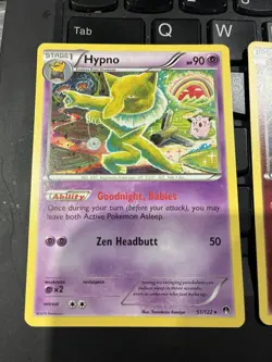 Pokemon Hypno 51/122+ Clefairy 81/122 Nm Connect Art - Image 2