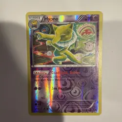 Hypno 51/122 Breakpoint Reverse Holo Rare Pokemon Card 2016 Lp Condition - Image 1