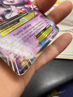 M Mewtwo EX 64/162 XY Breakthrough 2016 Pokemon Heavily Played P3 - Image 5