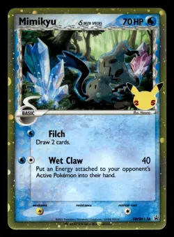 Mimikyu Delta Species SWSH136 Celebrations Promo Pokemon NM - Image 1