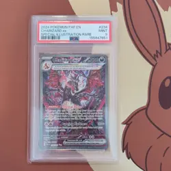 PSA 9 2024 Paldean Fates Charizard ex 234/091 SIR Holo EN - Image 1