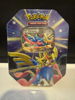 Pokemon Slashing Legends EX Tins Zacian Koraidon Sealed Tins, Set of 2 - Image 2