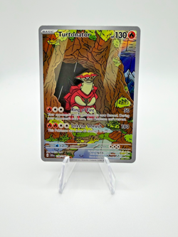 Turtonator 146/142 Sv07: Stellar Crown Holo Rare Pokemon Card - Image 1