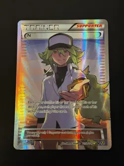 Pokemon TCG N (Alt Art) Premium Trainer XY Collection 105a/124 Promo Card MP - Image 1