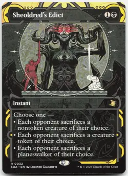 Sheoldred's Edict 32 Secrets of Strixhaven: Mystical Archive MTG LP - Image 1