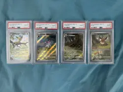 PSA 10 SEQUENTIAL SET Pokemon Chinese Gem Pack VOL.2 Eevee Umbreon Sylveon - Image 1
