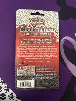 Sealed Pokemon Black & White Emerging Powers Blister Pack - Image 2