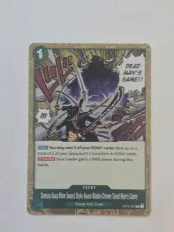 One Piece - The Asura Blades Drawn OP12-037 Legacy of the Master Foil - Image 1