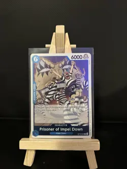 Bandai One Piece CCG OP16-042 Prisoner of Impel Down R English - Image 1
