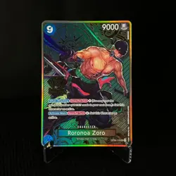 Roronoa Zoro OP06-118 Premium Bandai 2nd Anniversary English - One Piece TCG - Image 1