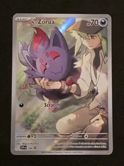 N's Zorua 189 Sv: Scarlet & Violet Promo Cards Holo - Image 1