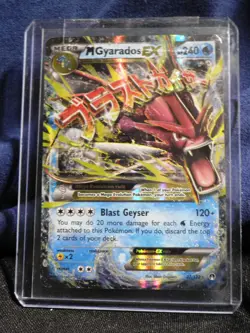 Pokemon M Gyarados EX 27 BREAKpoint Ultra Rare Holo Never Played NM + - Image 1