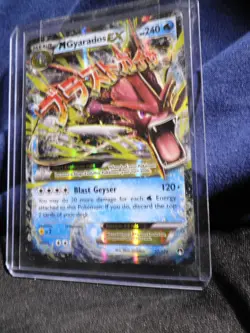 Pokemon M Gyarados EX 27 BREAKpoint Ultra Rare Holo Never Played NM + - Image 2